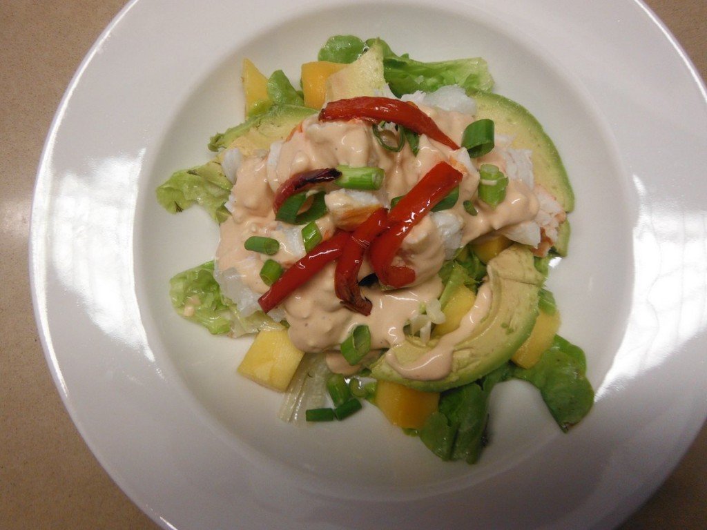 Lobster Mango and Avocado Salad