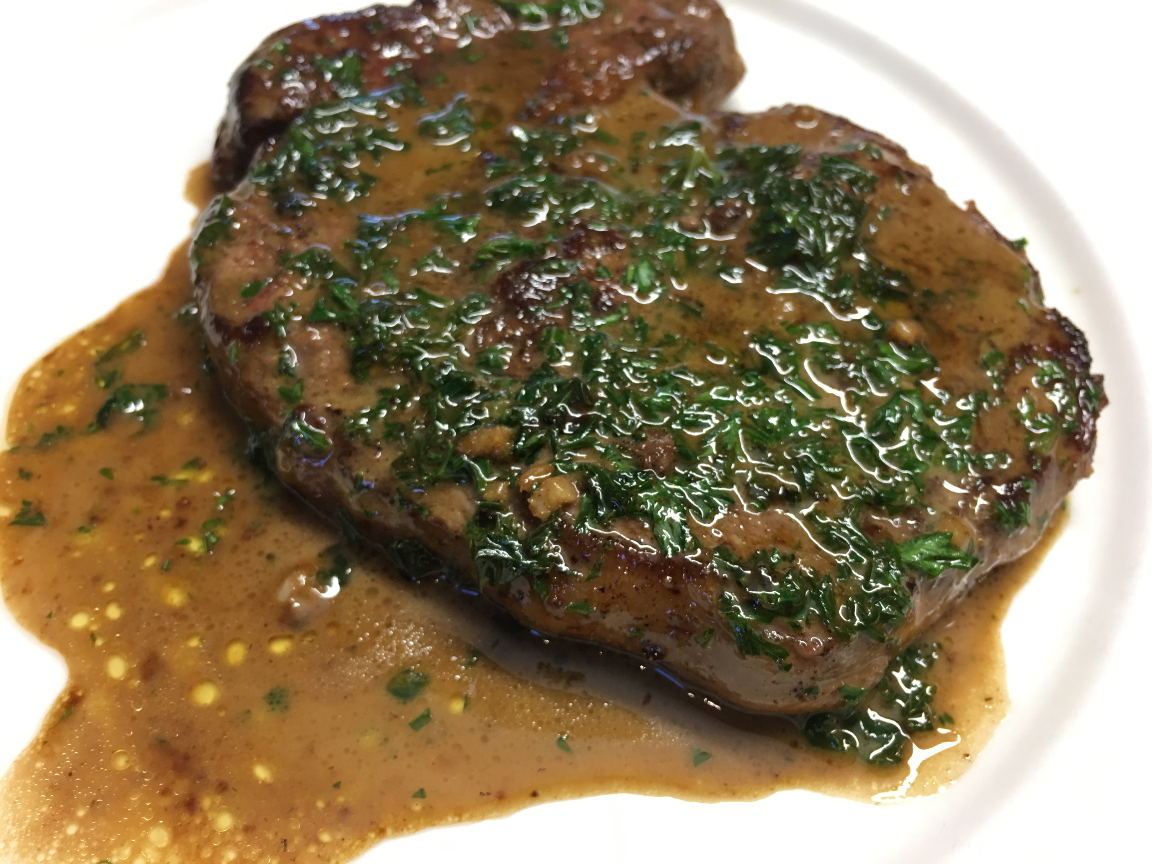 Peppery Steak Diane Recipe