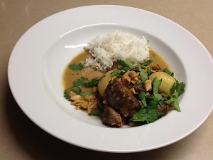 Beef Massaman Curry in a Slow Cooker