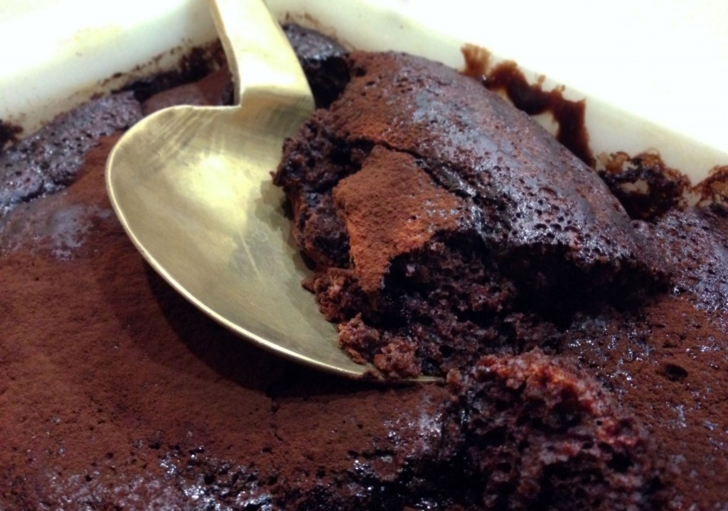 Chocolate Espresso Self-Saucing Pudding