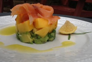 Smoked Salmon with Mango & Avocado