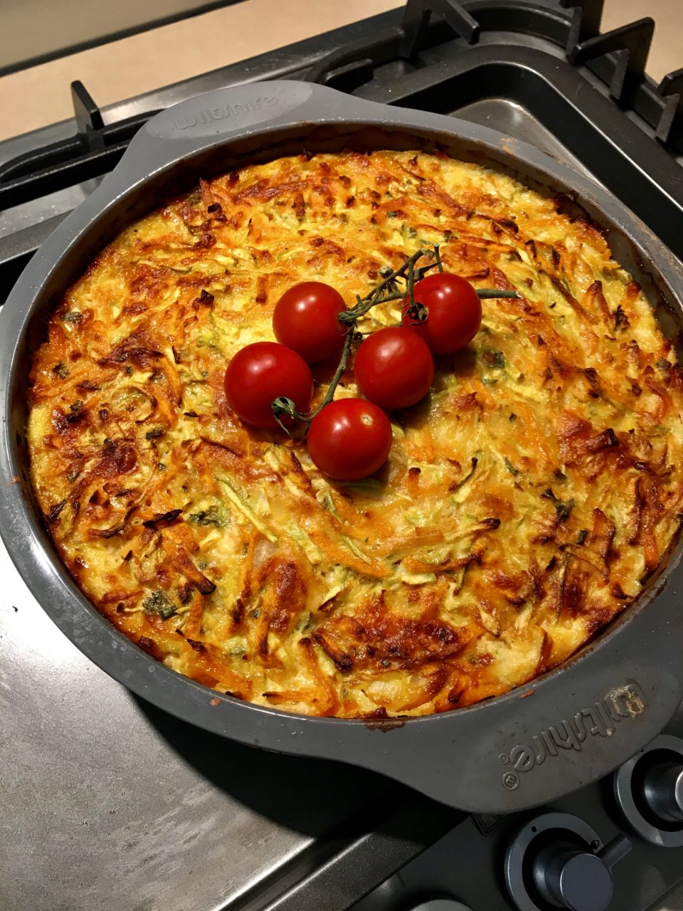 Sweet Potato and Zucchini Slice