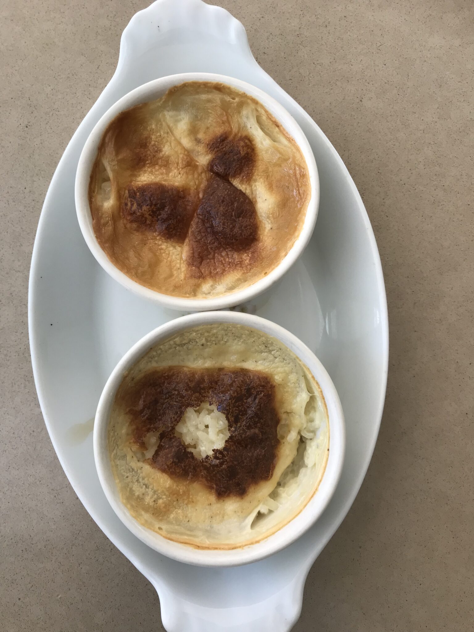Individual Rice Pudding Individual Rice Puddings