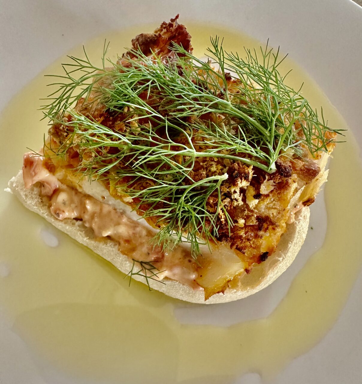 Mediterranean Fish Casserole with Fennel & Tomato Sauce