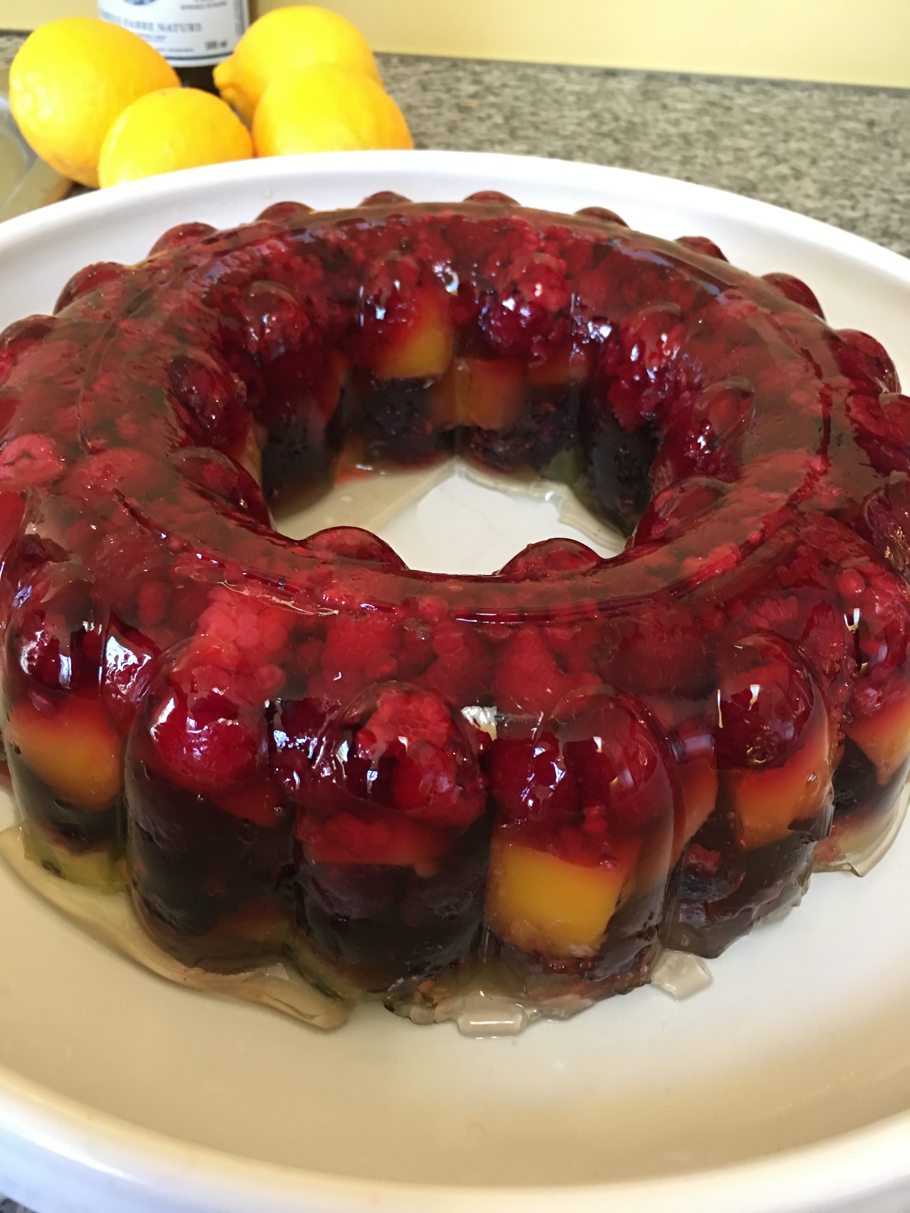 Layered Fruit Jelly