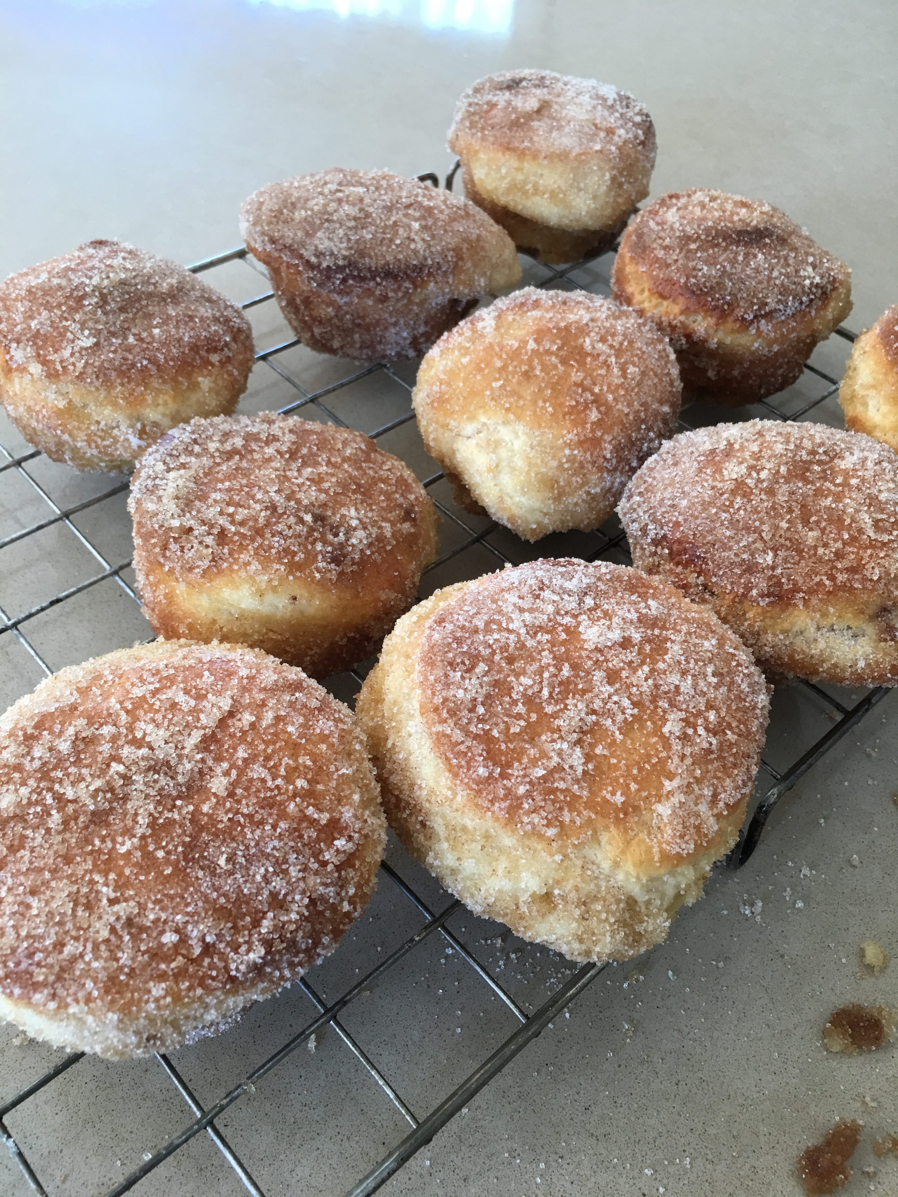 Jam Doughnut Muffins